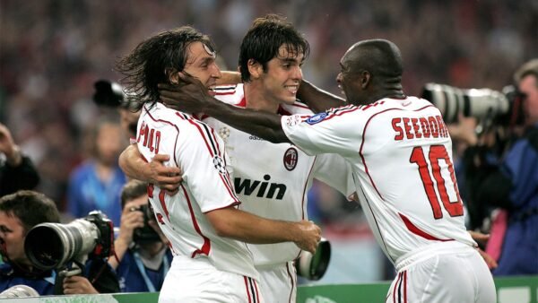 AC Milan jersey 2007 #22 KAKA Champions League Final LS