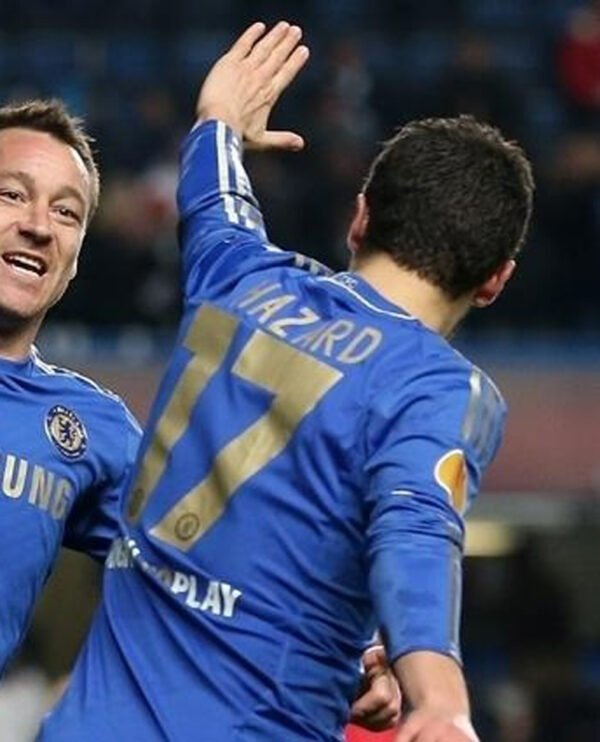 Chelsea jersey 2013 #17 HAZARD Europa League Final LS