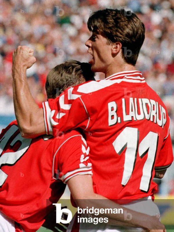 Denmark jersey 1998 #11 B. LAUDRUP World Cup