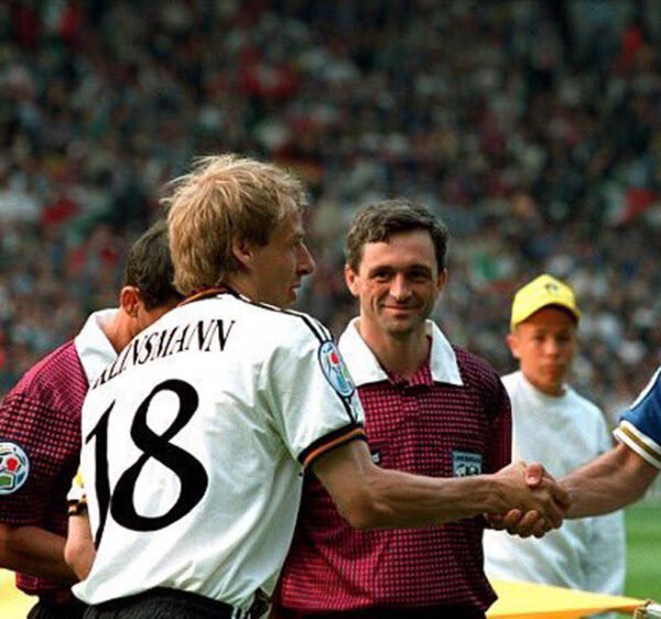 Germany jersey 1996 #18 KLINSMANN Euro LS