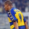Parma jersey 2001/02 #9 ADRIANO Calcio