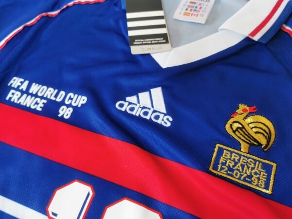 France jersey 1998 #12 HENRY World Cup Final LS