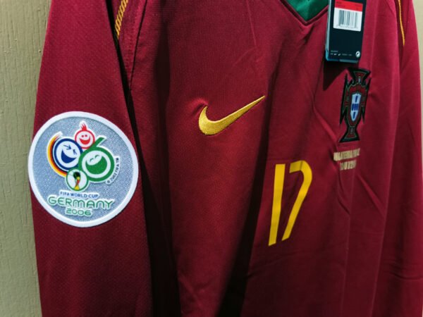 Portugal jersey 2006 #17 C. RONALDO World Cup LS