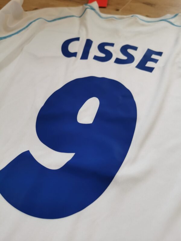 Auxerre jersey 2003/04 #9 CISSE Champions League LS