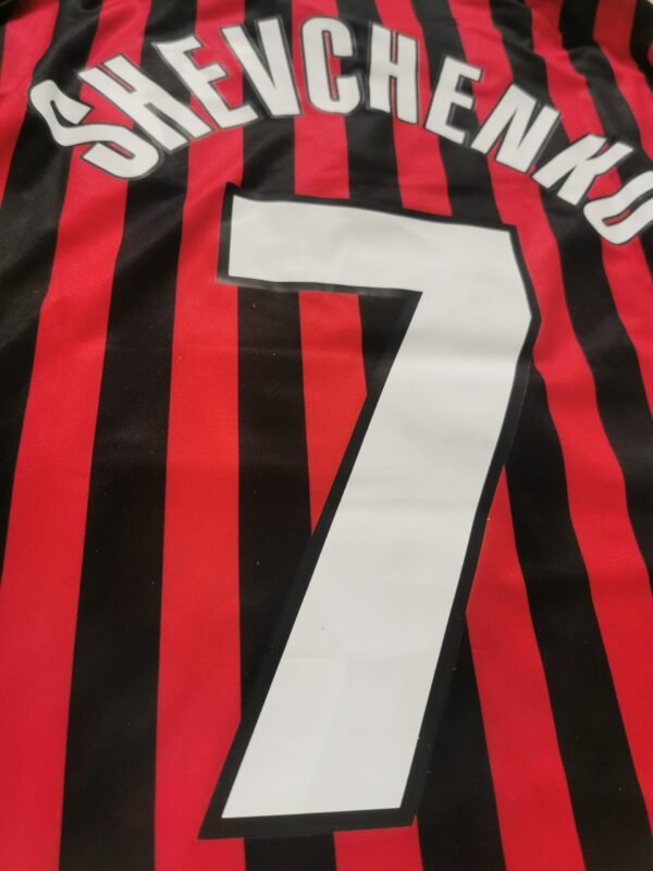 AC Milan jersey 1999/00 #7 SHEVCHENKO Calcio LS