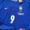 Brazil jersey 1998 #9 RONALDO World Cup
