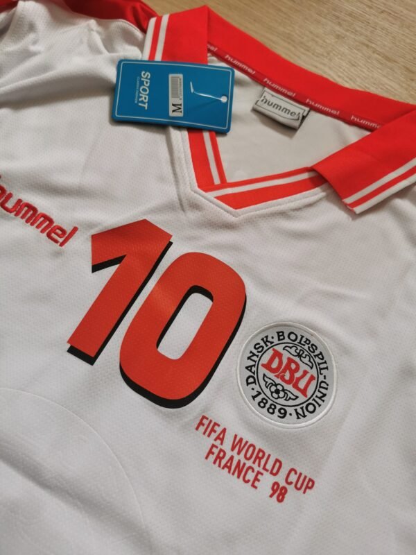Denmark jersey 1998 #10 M. LAUDRUP World Cup