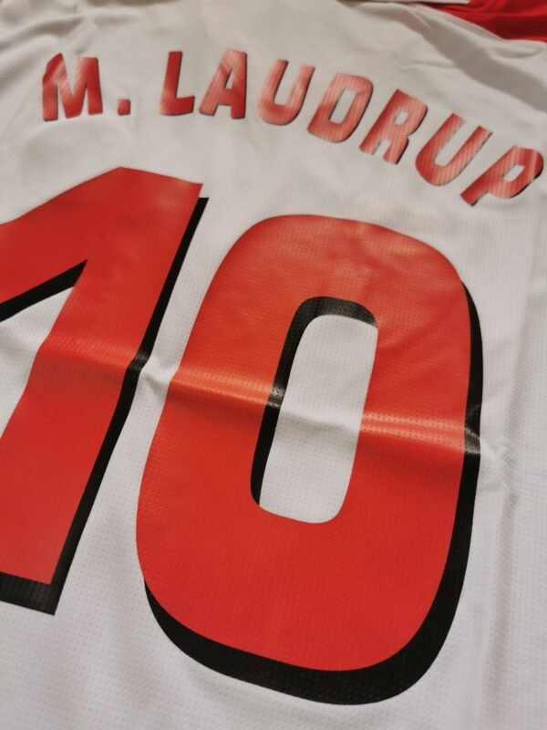 Denmark jersey 1998 #10 M. LAUDRUP World Cup