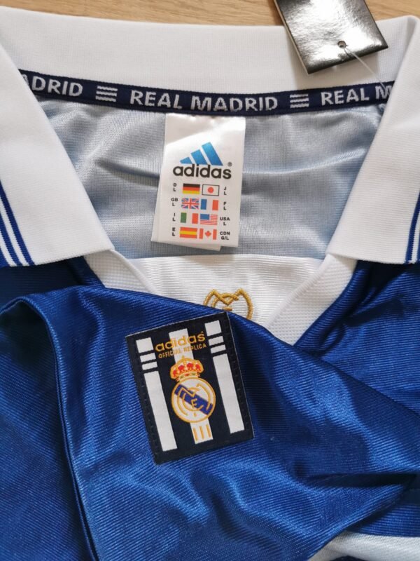 Real Madrid jersey 1998/99 #9 SUKER La Liga LS