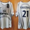 PSG Paris jersey 20001/02 #21 RONALDINHO Ligue 1