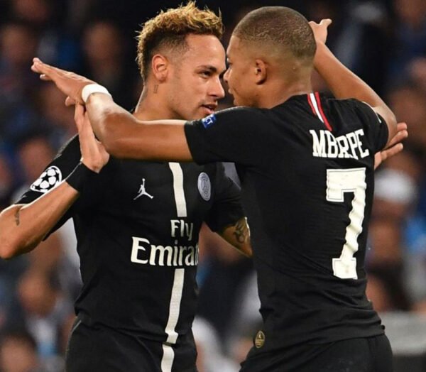 PSG Paris jersey 2018/19 #7 MBAPPE Champions League LS