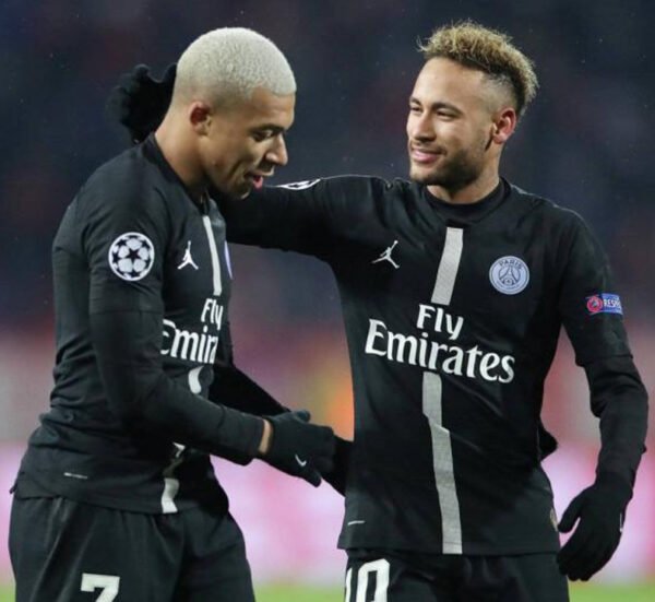 PSG Paris jersey 2018/19 #7 MBAPPE Champions League LS