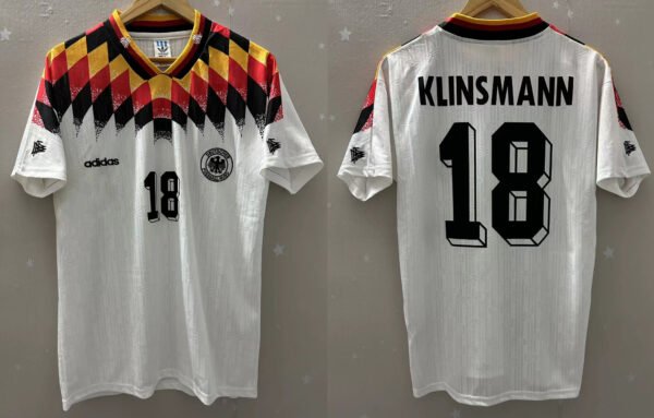 Germany jersey 1994 #18 KLINSMANN World Cup