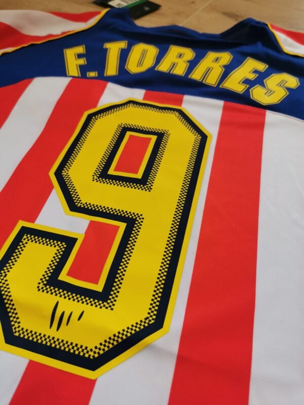 Atletico Madrid jersey 2004/05 #9 F. TORRES La Liga LS