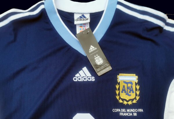 Argentina jersey 1998 #22 ZANETTI World Cup