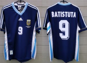 Argentina jersey 1998 #9 BATISTUTA World Cup