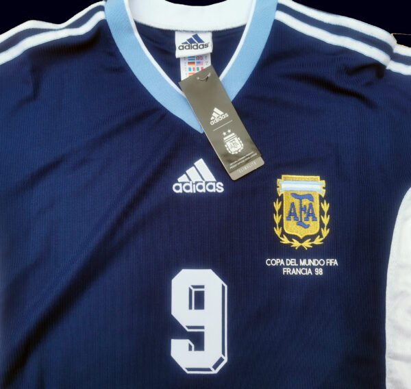 Argentina jersey 1998 #9 BATISTUTA World Cup