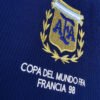 Argentina jersey 1998 #22 ZANETTI World Cup