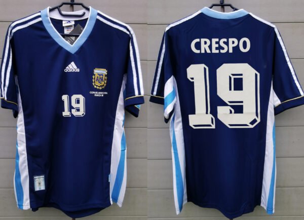 Argentina jersey 1998 #19 CRESPO World Cup