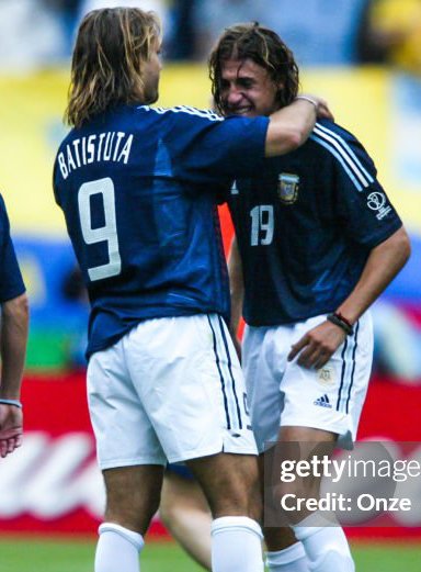 Argentina jersey 2002 #9 BATISTUTA World Cup