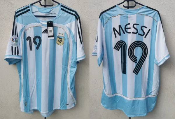 Argentina jersey 2006 #19 MESSI World Cup