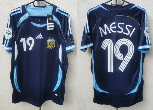 Argentina jersey 2006 #19 MESSI World Cup