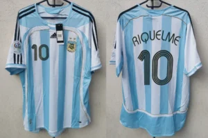 Argentina jersey 2006 #10 RIQUELME World Cup