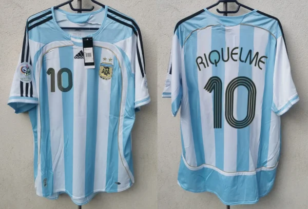 Argentina jersey 2006 #10 RIQUELME World Cup