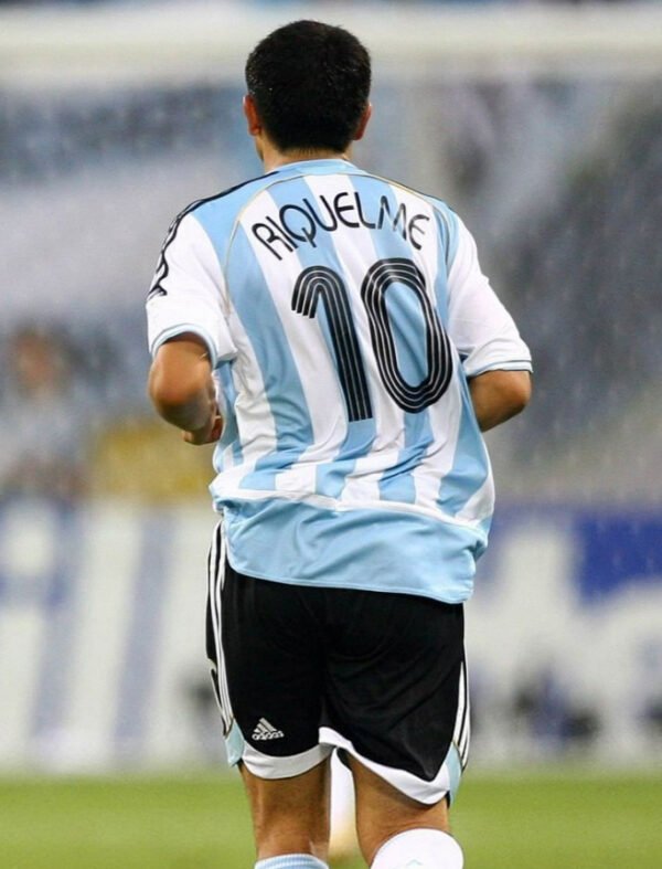 Argentina jersey 2006 #10 RIQUELME World Cup