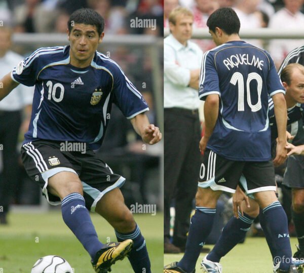 Argentina jersey 2006 #10 RIQUELME World Cup