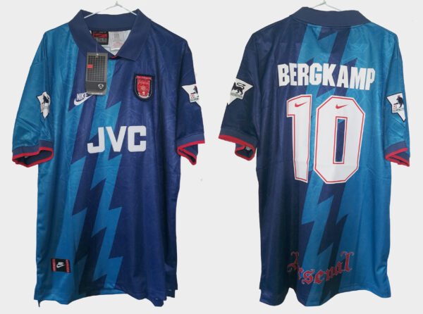 Arsenal jersey 1995/96 #10 BERGKAMP Premier League