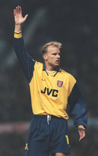 Arsenal jersey 1996/97 #10 BERGKAMP Premier League LS