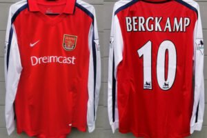 Arsenal jersey 2002/03 #10 BERGKAMP Premier League LS
