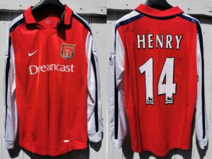 Arsenal jersey 2002/03 #14 HENRY Premier League LS