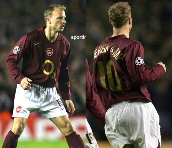 Arsenal jersey 2005/06 #10 BERGKAMP Champions League LS