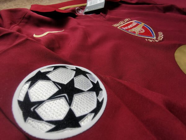 Arsenal jersey 2005/06 #10 BERGKAMP Champions League LS