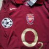 Arsenal jersey 2005/06 #10 BERGKAMP Champions League LS