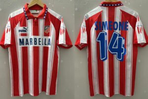 Atletico Madrid jersey 1994/95 #14 SIMEONE La Liga