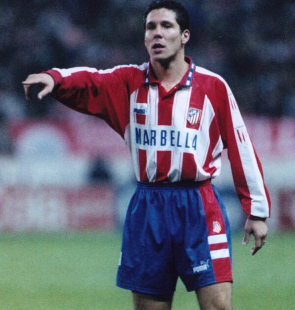 Atletico Madrid jersey 1994/95 #14 SIMEONE La Liga