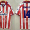 Atletico Madrid jersey 1996/97 #14 SIMEONE La Liga