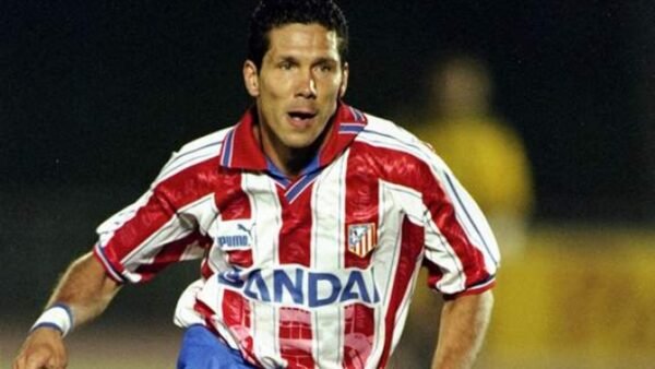Atletico Madrid jersey 1996/97 #14 SIMEONE La Liga