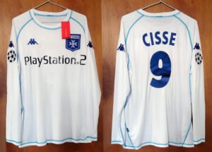 Auxerre jersey 2003/04 #9 CISSE Champions League LS