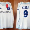 Auxerre jersey 2003/04 #9 CISSE Champions League LS