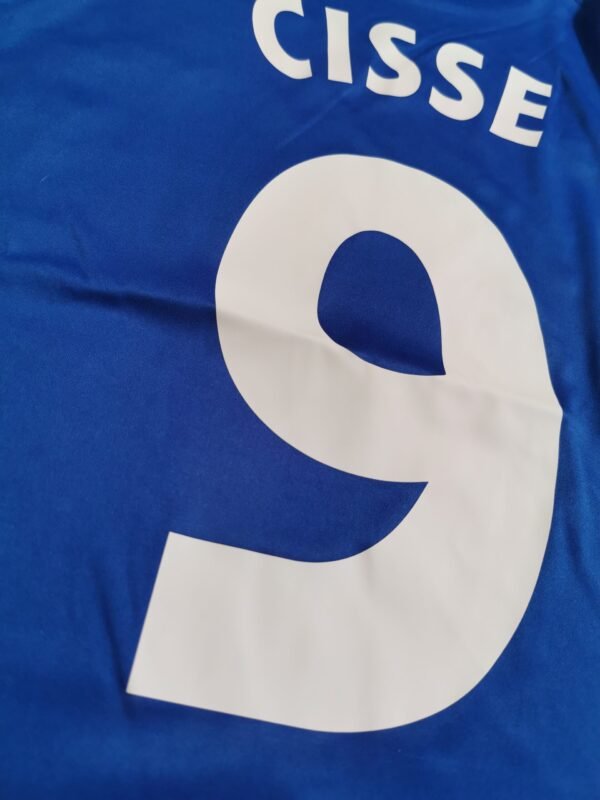Auxerre jersey 2003/04 #9 CISSE Champions League LS