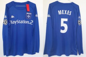 Auxerre jersey 2003/04 #5 MEXES Champions League LS