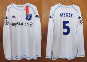 Auxerre jersey 2003/04 #5 MEXES Champions League LS