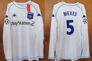 Auxerre jersey 2003/04 #5 MEXES Champions League LS