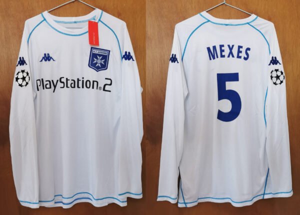 Auxerre jersey 2003/04 #5 MEXES Champions League LS