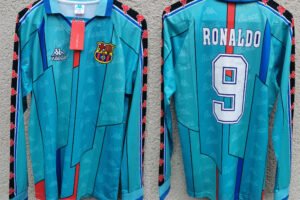 FC Barcelona jersey 1996/97 #9 RONALDO La Liga LS
