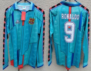 FC Barcelona jersey 1996/97 #9 RONALDO La Liga LS